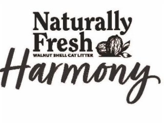 NATURALLY FRESH WALNUT SHELL CAT LITTER HARMONY logo