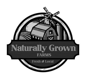 NATURALLY GROWN FARMS FRESH LOCAL logo