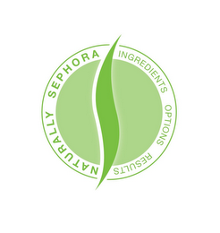 NATURALLY SEPHORA INGREDIENTS OPTIONS RESULTS logo