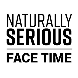 NATURALLY SERIOUS FACE TIME logo