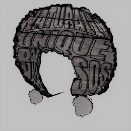 NATURALLY UNIQUE BY SOS logo