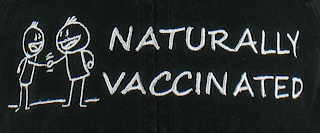 NATURALLY VACCINATED logo