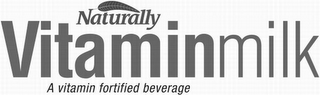 NATURALLY VITAMINMILK A VITAMIN FORTIFIED BEVERAGE logo