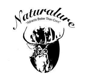 NATURALURE ATTRACTS BETTER THAN CORN logo