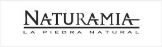 NATURAMIA LA PIEDRA NATURAL logo
