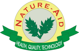 NATURE-AID HEALTH, QUALITY, TECHNOLOGY logo