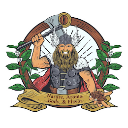 NATURE, AROMA, BODY & FLAVOR logo