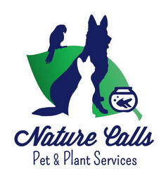 NATURE CALLS AND PET & PLANT SERVICES logo