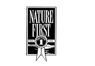 NATURE FIRST SINCE 1974 FIRST PLACE 1 logo