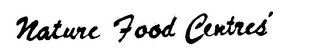 NATURE FOOD CENTRES' logo