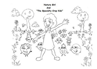 NATURE GIRL AND "THE SPECIALTY CROP KIDS" logo