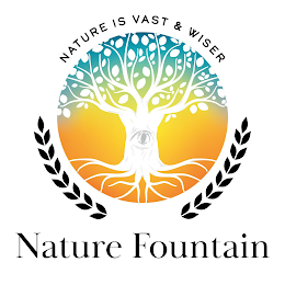 NATURE IS VAST & WISER NATURE FOUNTAIN logo