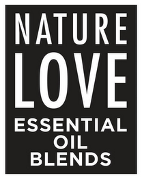NATURE LOVE ESSENTIAL OIL BLENDS logo