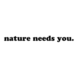 NATURE NEEDS YOU. logo