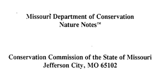 NATURE NOTES logo