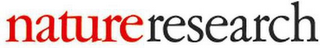 NATURE RESEARCH logo