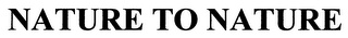 NATURE TO NATURE logo