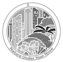NATURE UNDER YOUR NOSE logo