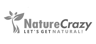 NATURECRAZY LET'S GET NATURAL! logo