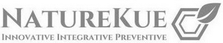 NATUREKUE INNOVATIVE INTEGRATIVE PREVENTIVE logo