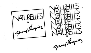 NATURELLES DE GERARD PASQUIER logo