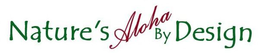 NATURE'S ALOHA BY DESIGN logo