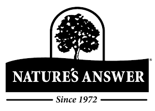 NATURE'S ANSWER SINCE 1972 logo