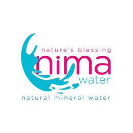 NATURE'S BLESSING NIMA WATER NATURAL MINERAL WATER logo