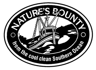 NATURE'S BOUNTY FROM THE COOL CLEAN SOUTHERN OCEAN logo