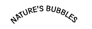 NATURE'S BUBBLES logo