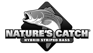 NATURE'S CATCH HYBRID STRIPED BASS logo