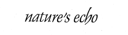 NATURE'S ECHO logo
