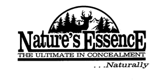 NATURE'S ESSENCE THE ULTIMATE IN CONCEALMENT...NATURALLY logo