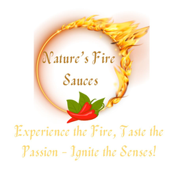 NATURE'S FIRE SAUCES EXPERIENCE THE FIRE, TASTE THE PASSION - IGNITE THE SENSES! logo