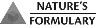 NATURE'S FORMULARY logo