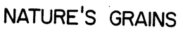 NATURE'S GRAINS logo