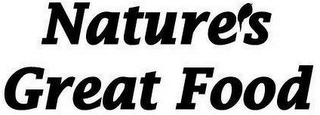 NATURES GREAT FOOD logo