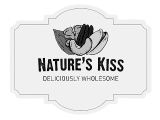 NATURE'S KISS DELICIOUSLY WHOLESOME logo