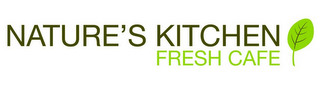 NATURE'S KITCHEN FRESH CAFE logo