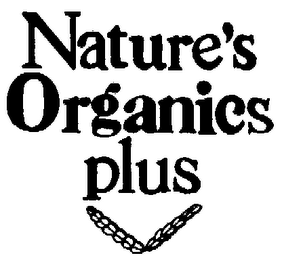 NATURE'S ORGANICS logo