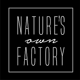 NATURE'S OWN FACTORY logo