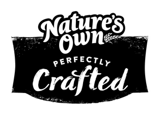 NATURE'S OWN PERFECTLY CRAFTED logo