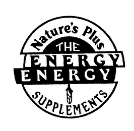 NATURE'S PLUS THE ENERGY ENERGY SUPPLEMENTS logo