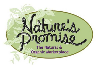 NATURE'S PROMISE THE NATURAL & ORGANIC MARKETPLACE logo