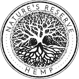 NATURE'S RESERVE HEMP logo