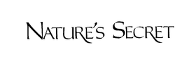 NATURE'S SECRET logo