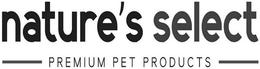 NATURE'S SELECT PREMIUM PET PRODUCTS logo