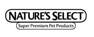 NATURE'S SELECT SUPER PREMIUM PET PRODUCTS logo