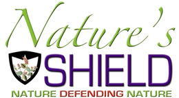 NATURE'S SHIELD NATURE DEFENDING NATURE logo