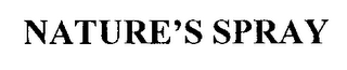 NATURE'S SPRAY logo